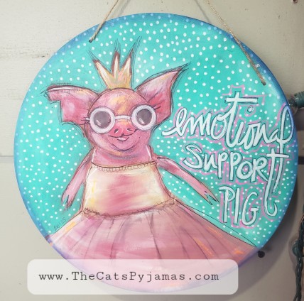Emotional Support Pig