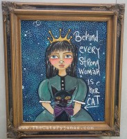 A Woman and her Cat