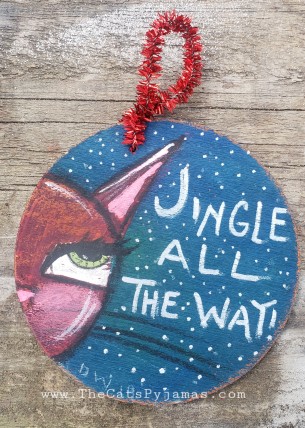 Jingle all the Way ornament