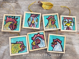 Chicken Ornaments