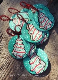 Tree Cake Ornaments