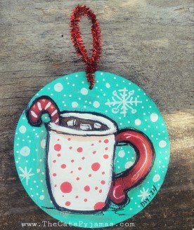 Christmas Mug Ornament Christmas Mug Ornament