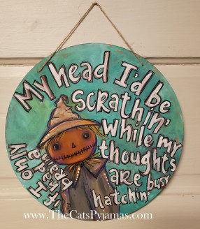 If I Only Had a Brain Door Hanger If I Only Had a Brain Door Hanger