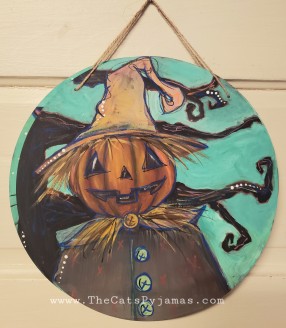 Scarecrow Door Hanger Scarecrow Door Hanger