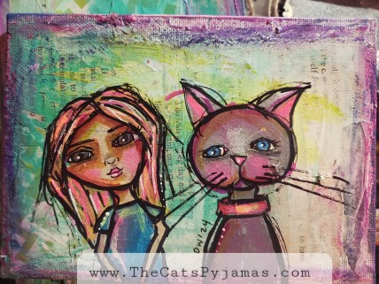 A Girl and her Cat