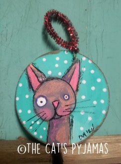 Georgie the Cat Ornament