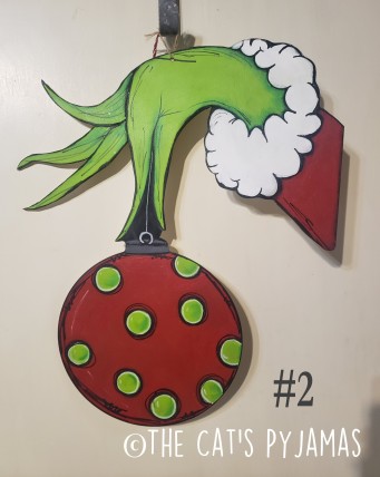 Grinch Door Hangers