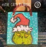 Square Grinch ornaments