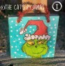 Square Grinch ornaments
