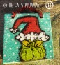 Square Grinch ornaments