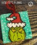 Square Grinch ornaments