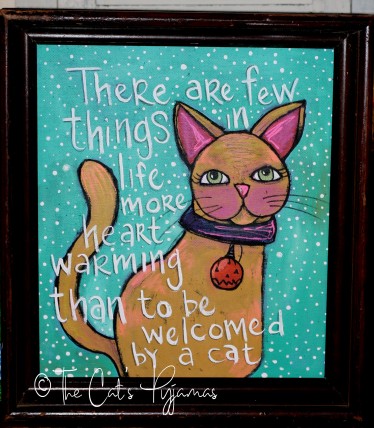 Welcomed by a Cat