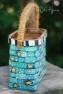 Painted Halloween Basket Purse