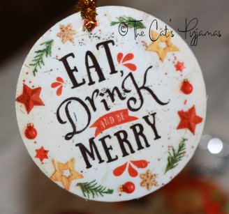 Eat, Drink, & Be Merry Ornament