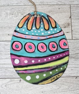 Easter Egg Ornament 