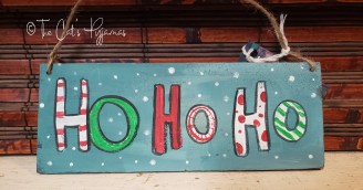 Ho Ho Ho sign