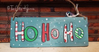 Ho Ho Ho sign