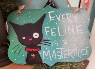 Kitty Masterpiece Sign