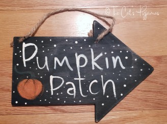 Pumpkin Patch Sign