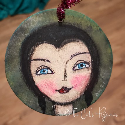 Vampira ornament