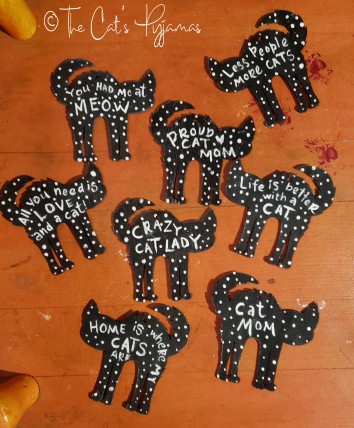 Black Cat Ornaments