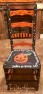 SOLD Halloween Chair