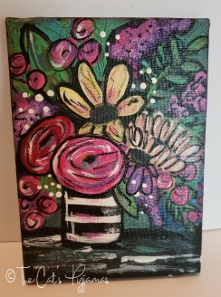 Floral paintings