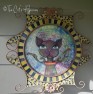 Cat in Mosaic Frame -- Local Pickup Preferred! Cat in Mosaic Frame -- Local Pickup Preferred!