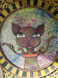 Cat in Mosaic Frame -- Local Pickup Preferred! Cat in Mosaic Frame -- Local Pickup Preferred!