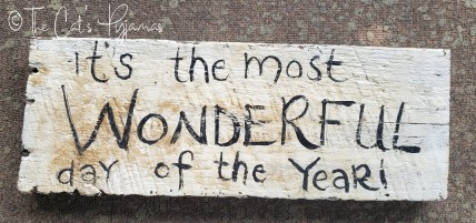 The Most Wonderful Time Sign