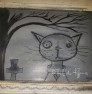 Scaredy-Cat Chalkboard