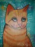 Tabby Cat art