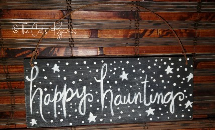 Happy Haunting Sign