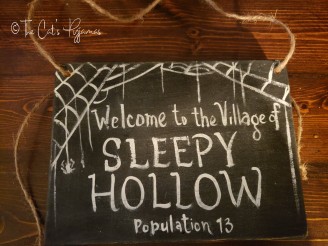 Custom Order (Sleepy Hollow Sign)