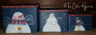 Snowmen Canister Set
