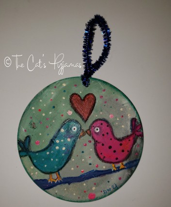 Lovebirds ornament Lovebirds ornament
