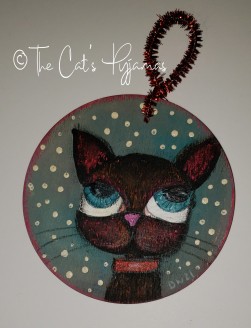 Dexter the Cat ornament