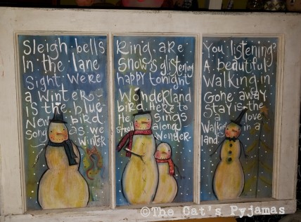 Snowman Window