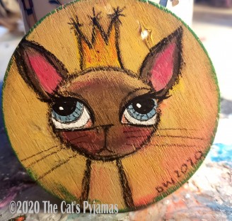 Princess Siamese ornament Princess Siamese ornament