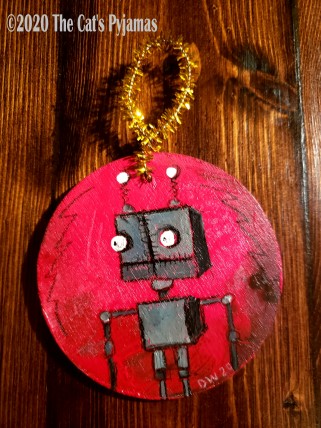River the Robot ornament
