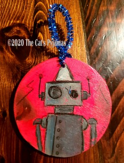 Robert the Robot ornament