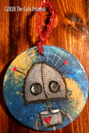 Rhett the Robot ornament
