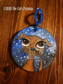 Lucy the Dog ornament