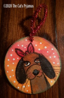 Bonnie the Dog ornament Bonnie the Dog ornament