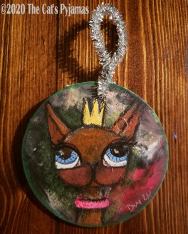 Harley the Cat ornament