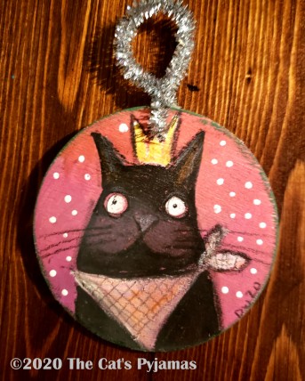 Hank the Cat ornament