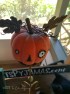 Jack-o-Lantern head makedo