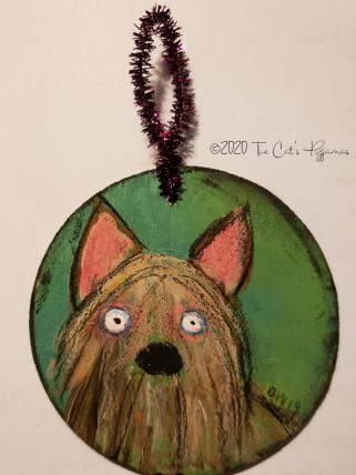 Yorkie Ornament