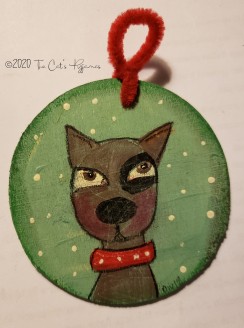 Pit Bull Ornament