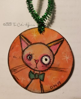 Peaches ornament